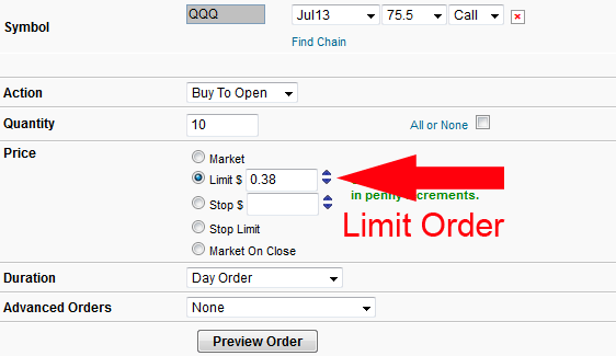 Buy limit order forex