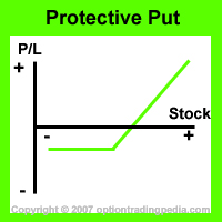 Protective Put risk graph