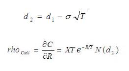 option rho formula