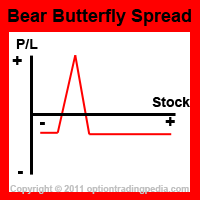 Bear Butterfly Spread Risk Graph